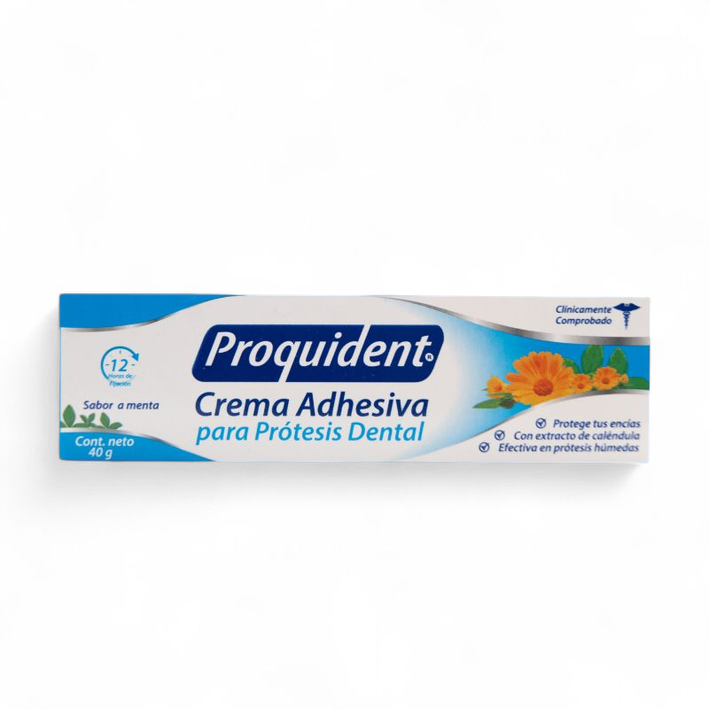 Crema adhesiva para prótesis dental