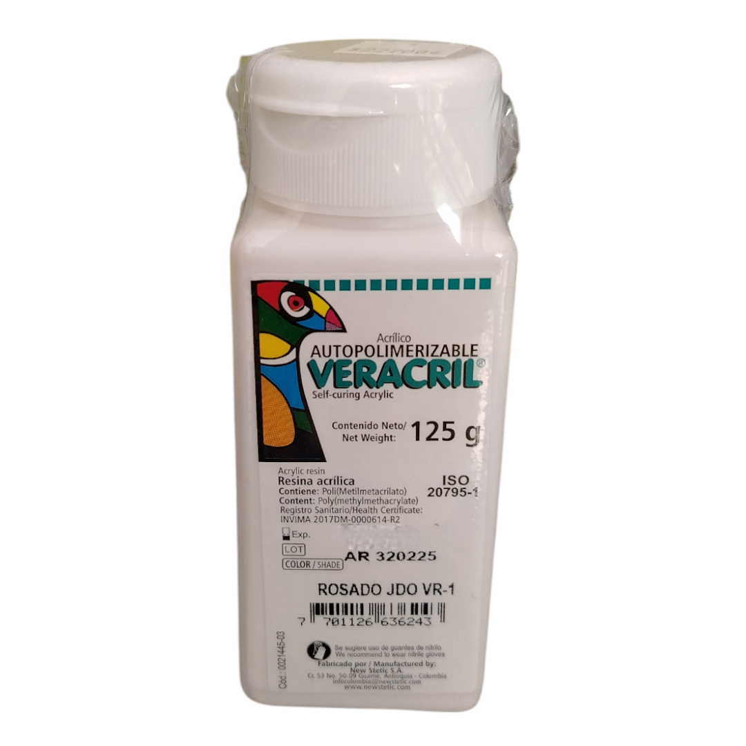 ACRILICO VERACRIL AUTO ROSADO JDO VR-1 125G
