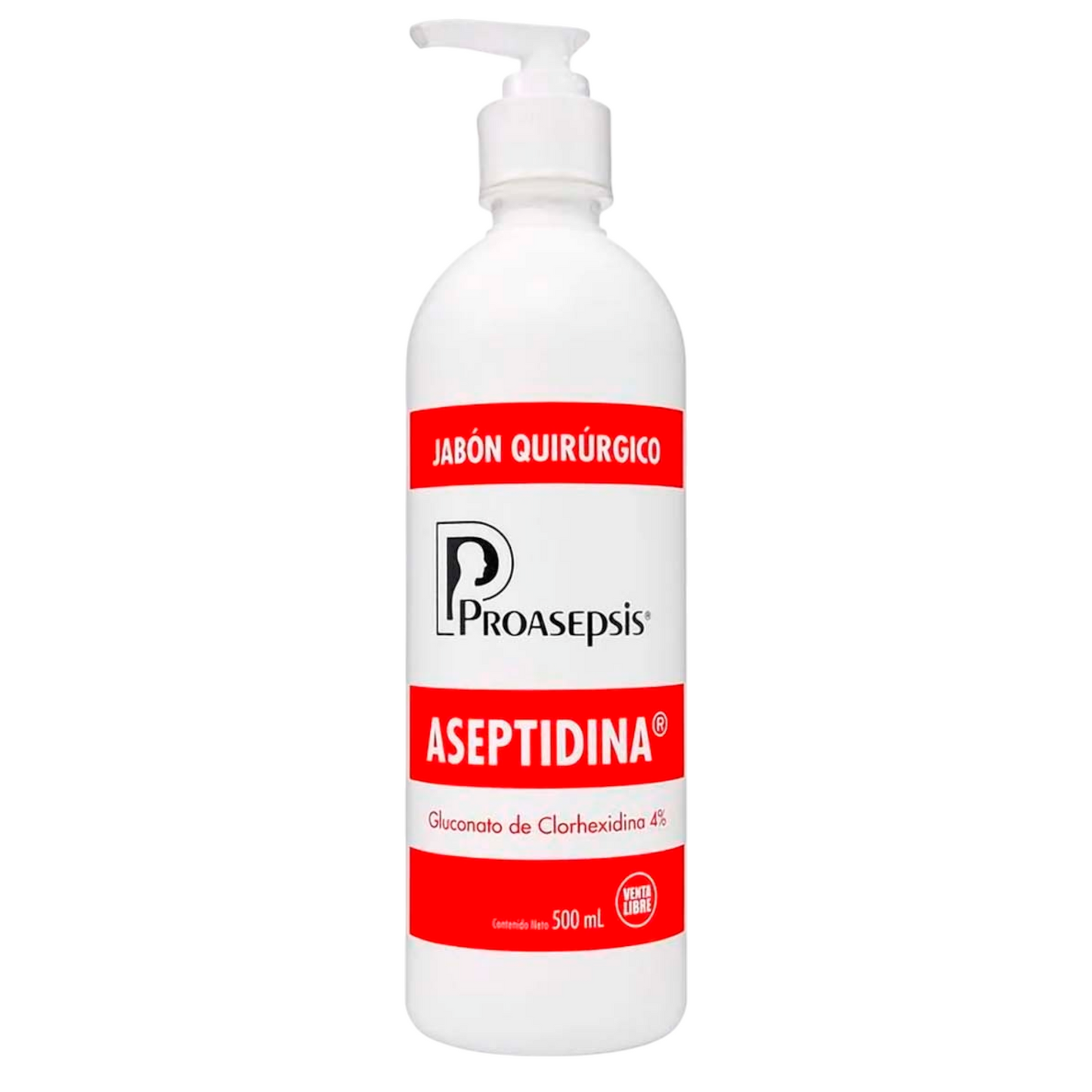 JABON QUIRURGICO ASEPTIDINA 500mL PROASEPSIS