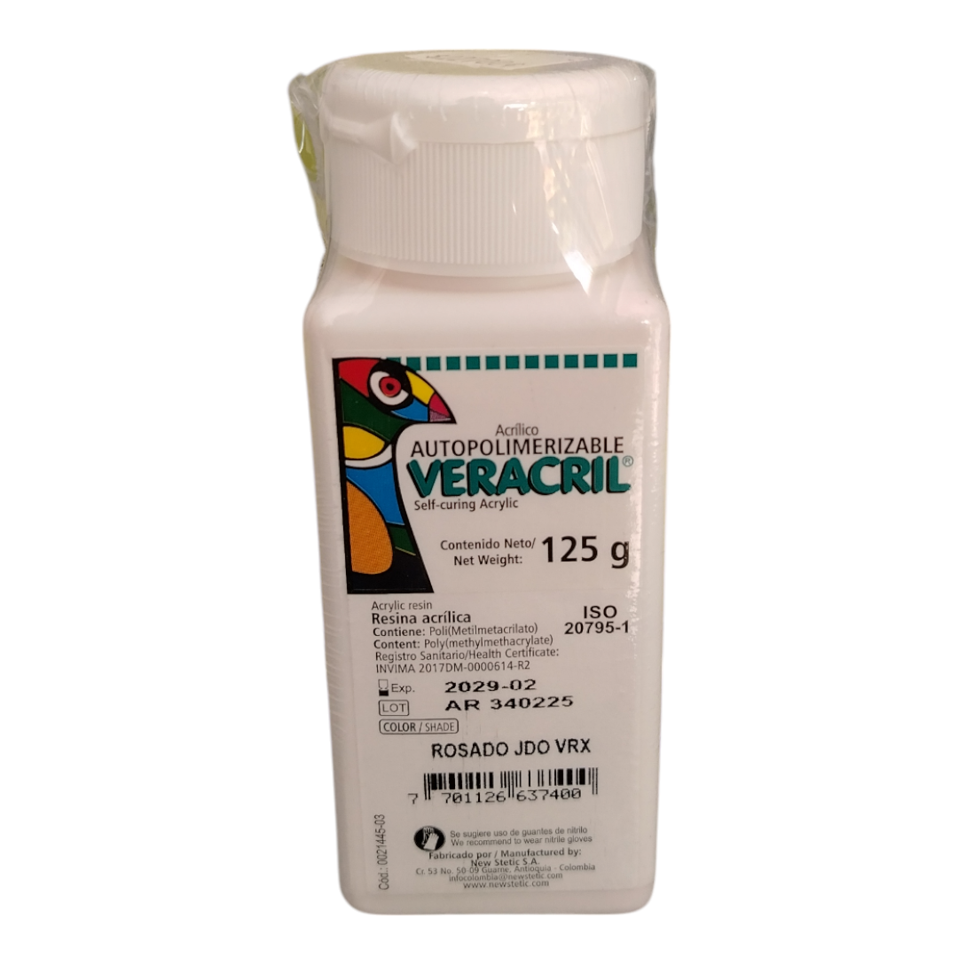 ACRILICO VERACRIL AUTO ROSADO JDO VR-X 125G
