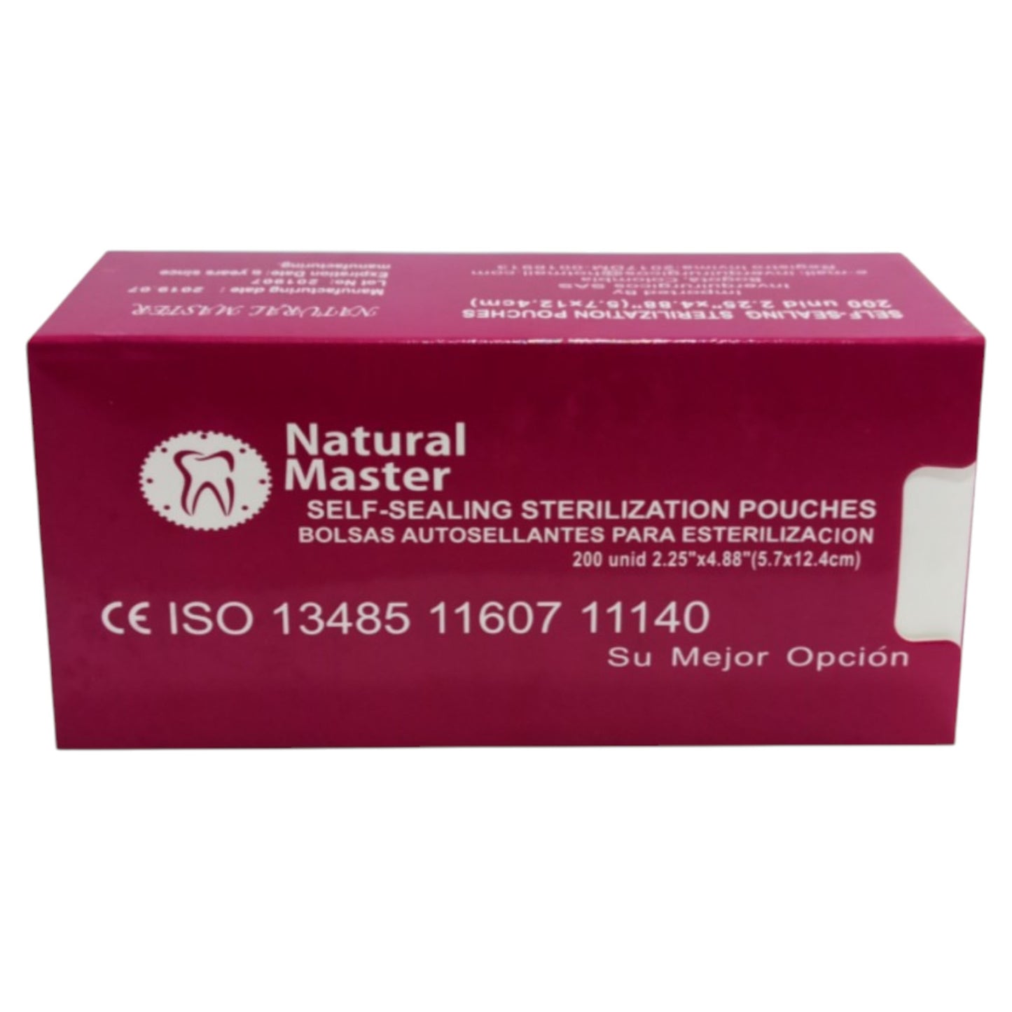BOLSA ESTERILIZACION LIMAS NATURAL MASTER