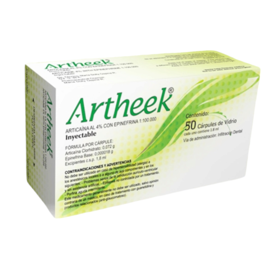 ANESTESIA ARTICAINA 4% X CAJA