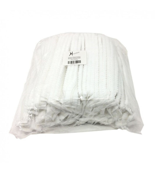 GORRO ORUGA BLANCO X 100 UND