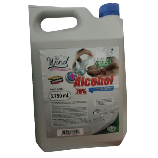 ALCOHOL ANTISEPTICO X 3.750mL
