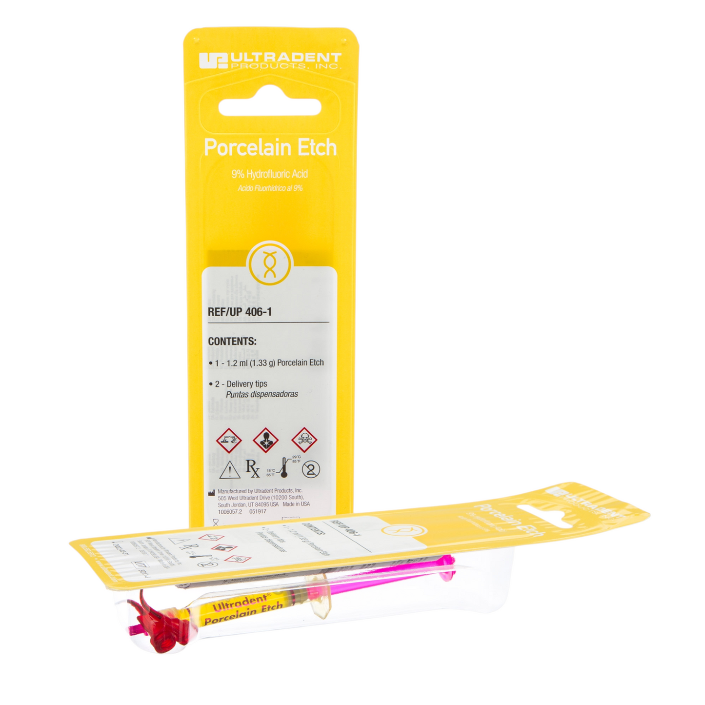 ACIDO FLUORHIDRICO PORCELAIN ETCH 9% 1.2mL