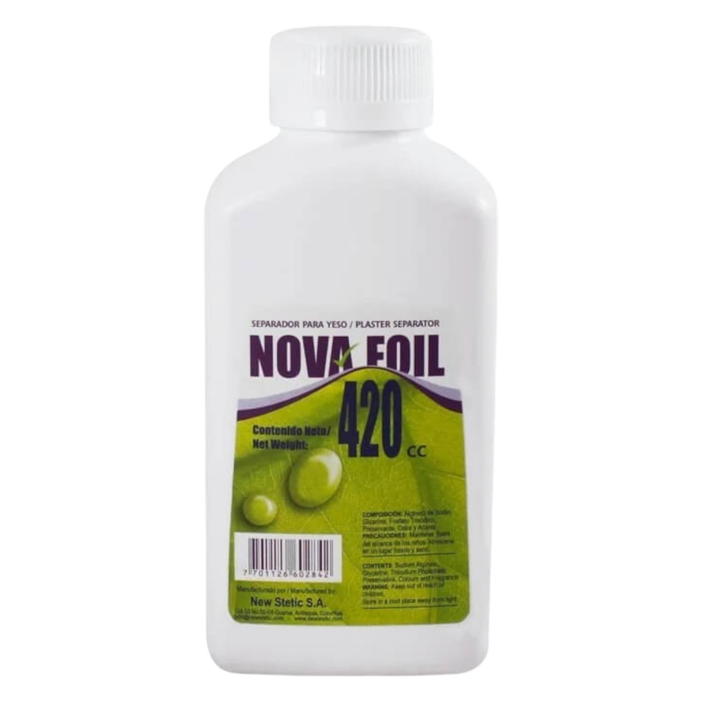 SEPARADOR PARA YESO NOVA FOIL 420CC