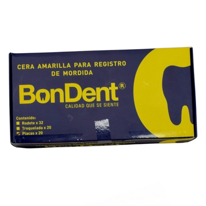 CERA PARA REGISTRO AMARILLA RODETE BONDENT