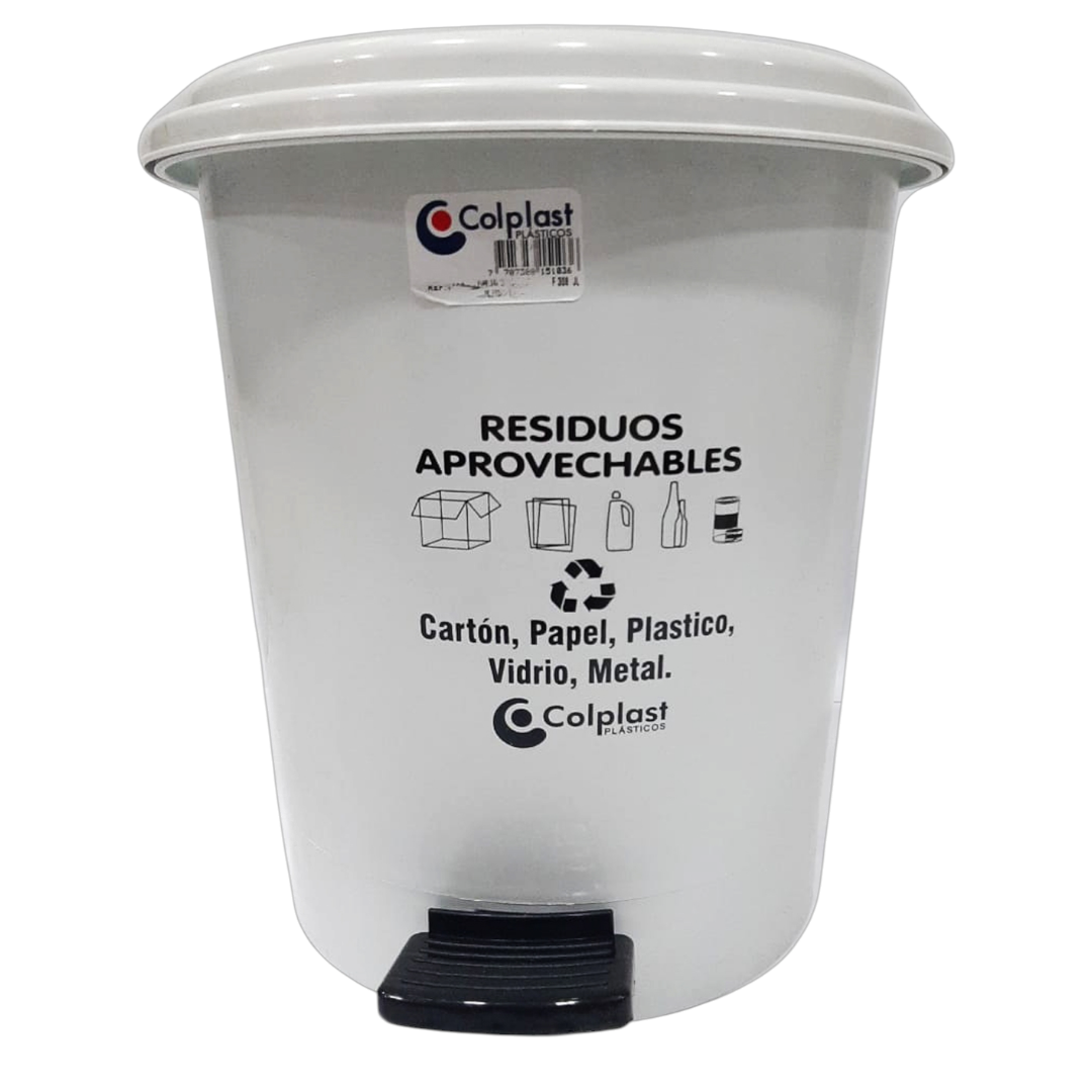 CANECA BLANCA PEDAL 40 X 50 VANYPLAS
