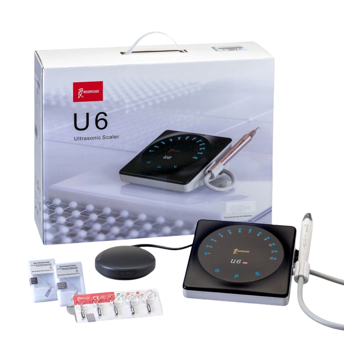 ESCALER ULTRASONICO U6 LED WOODPECKER