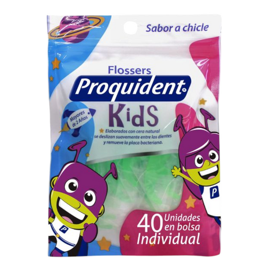 FLOSSER PROQUIDENT NIÑO 40 UNDS