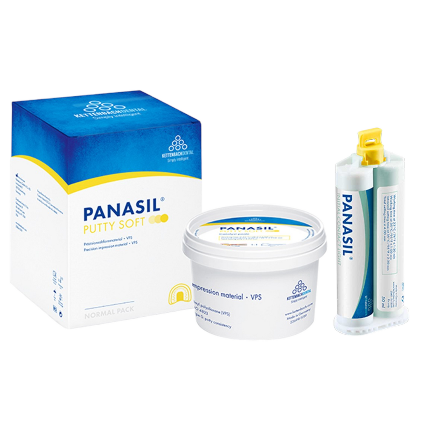 SILICONA PANASIL X 900 ML + 2 CARTUCHOS