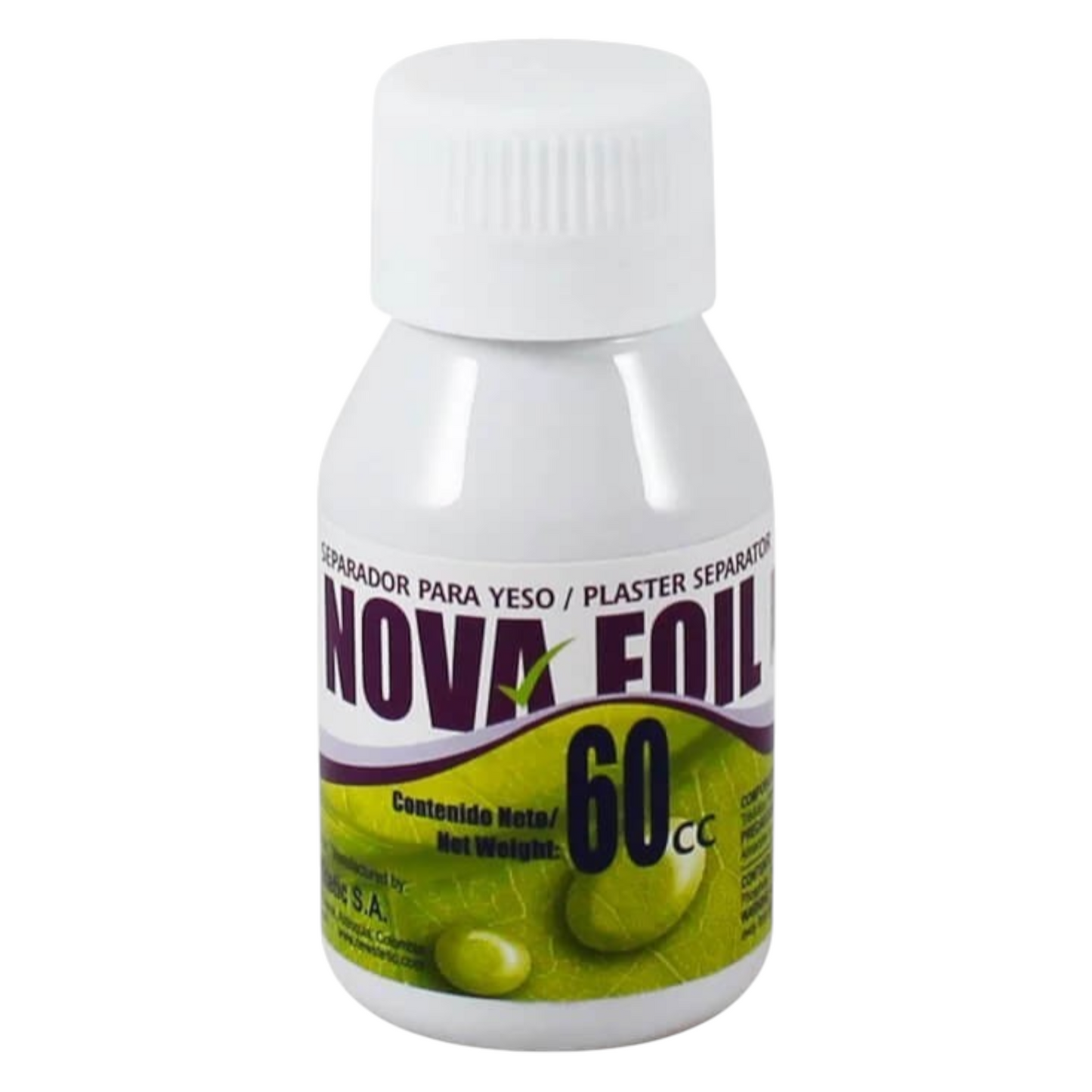SEPARADOR PARA YESO NOVA FOIL 60CC