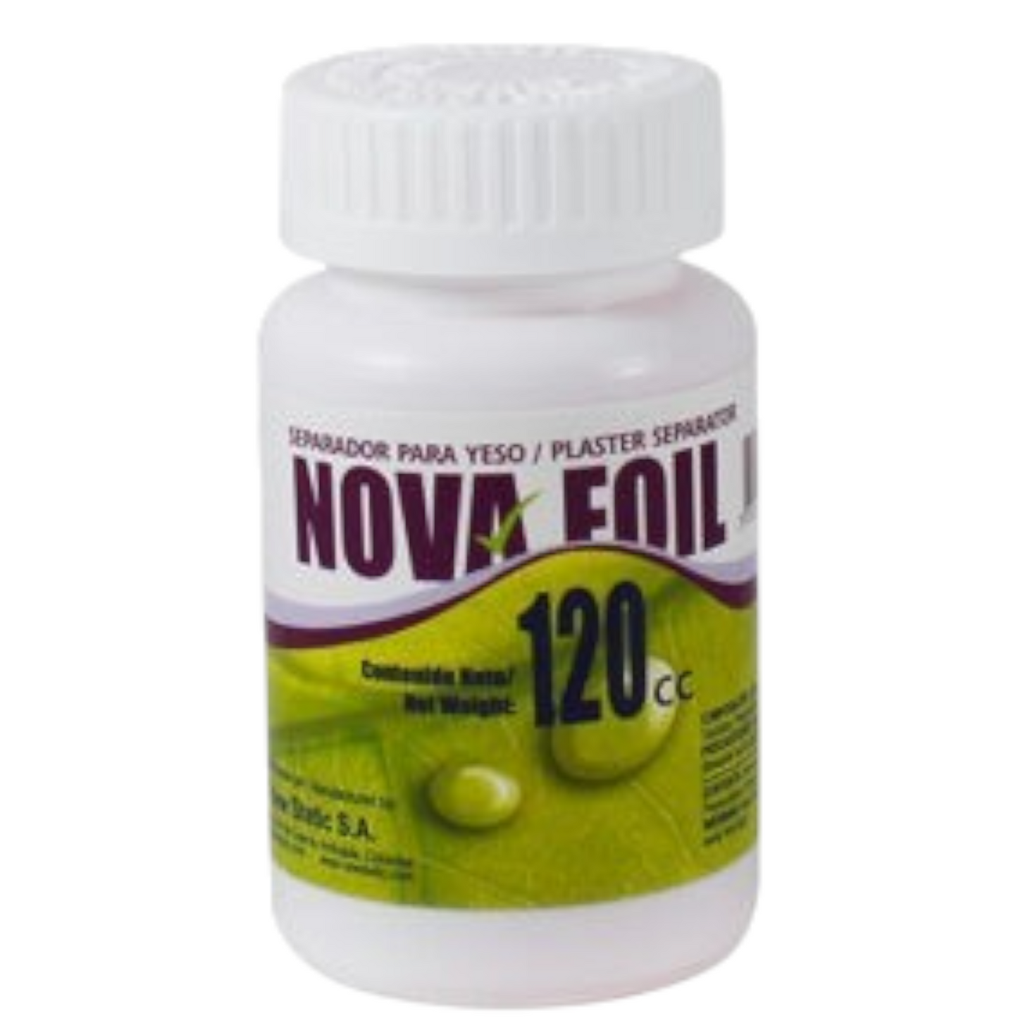 SEPARADOR PARA YESO NOVA FOIL 120CC